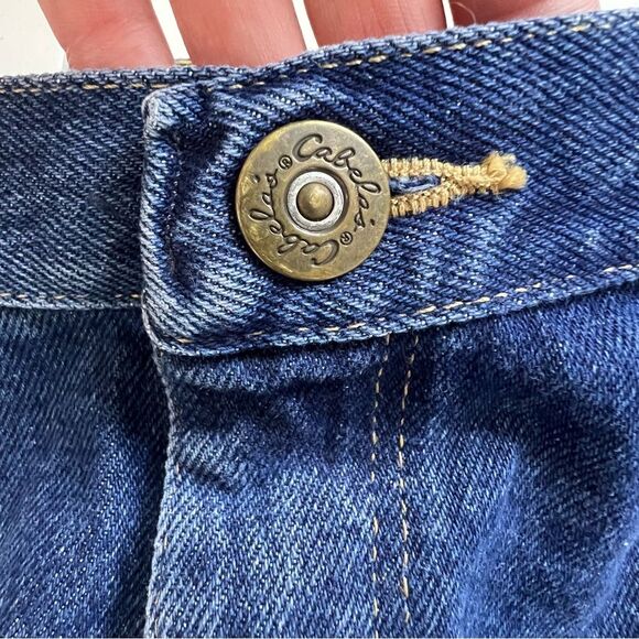 Cabela’s Roughneck Relaxed Fit Carpenter Jeans 905102D Straight Leg 40 x 30 EUC - Picture 6 of 9